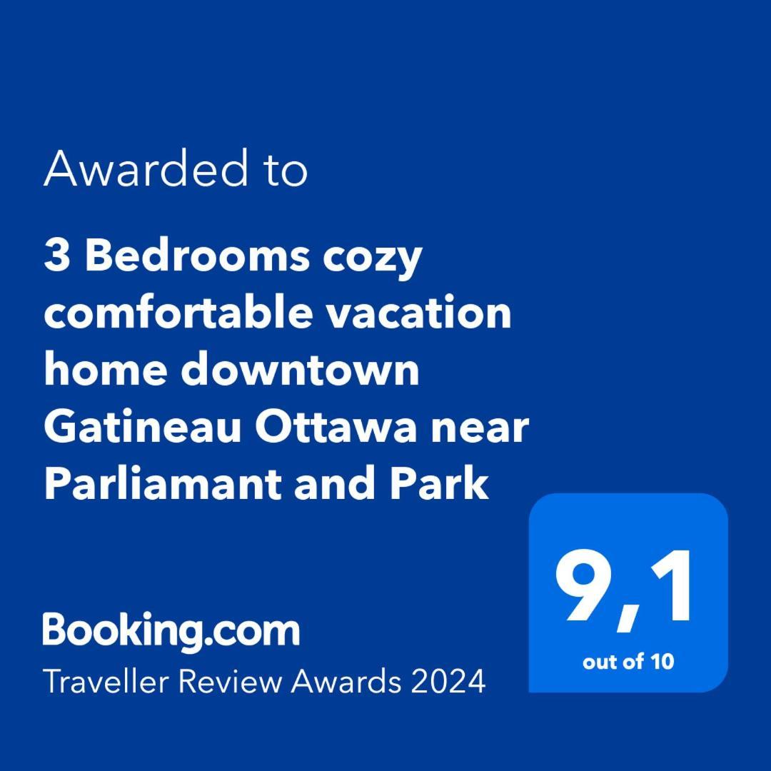 3 Bedrooms Cozy Comfortable Vacation Downtown Ottawa Near Parliamant And Park *